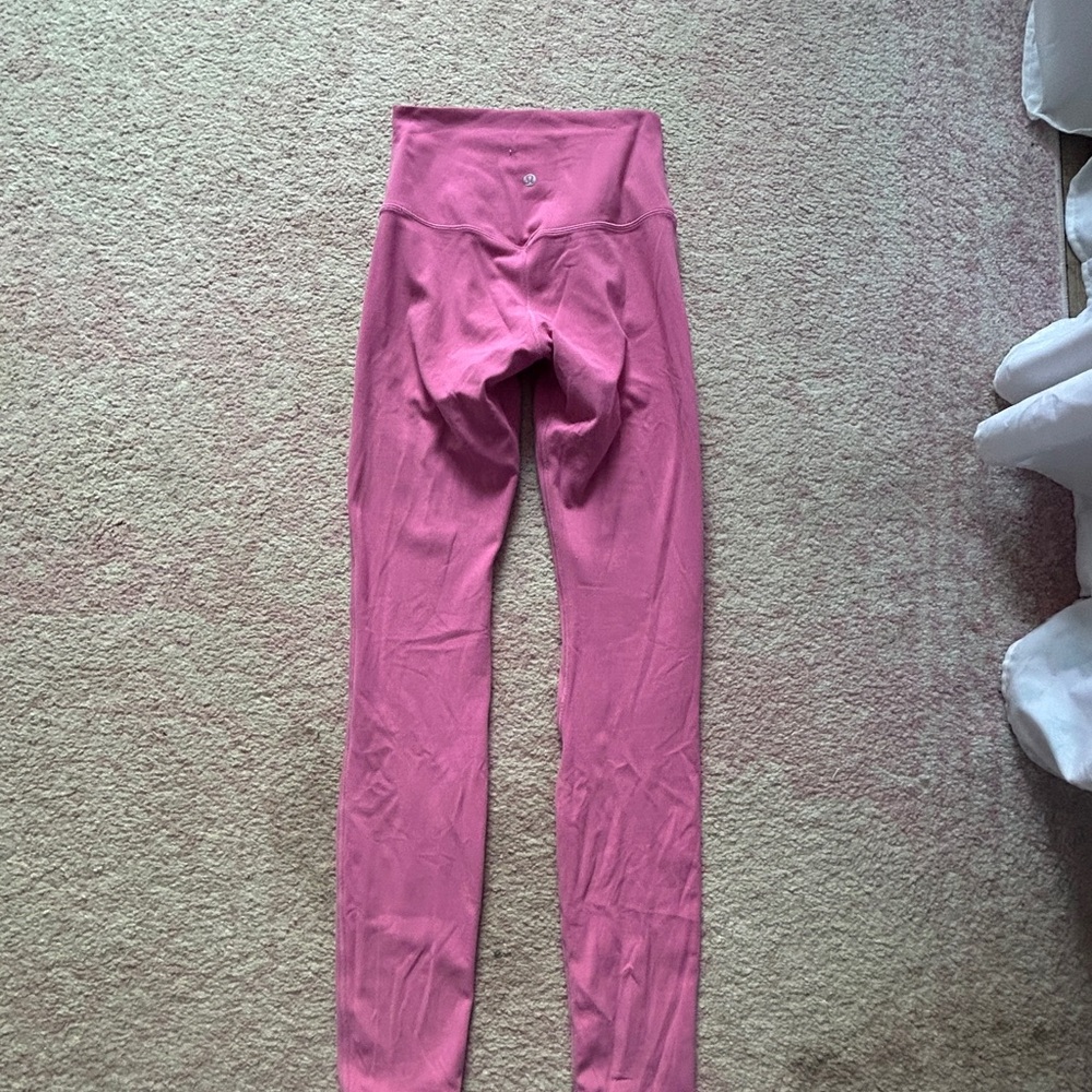 Lululemon Pink High-Waisted Leggings
